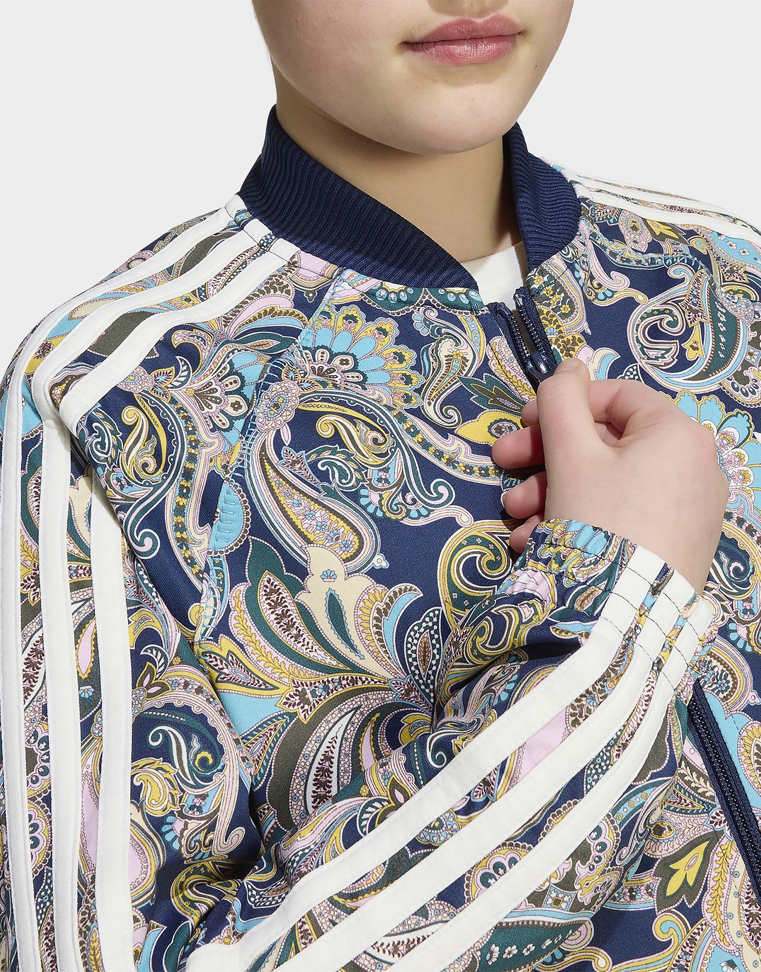 adidas Veste De Survêtement Cropped Paisley Sst Large