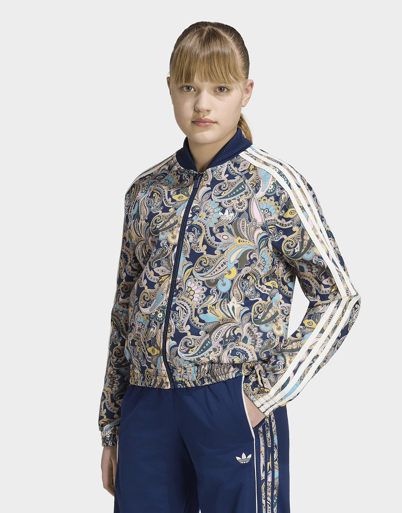 adidas Giacca Da Allenamento Sst Loose Cropped Paisley