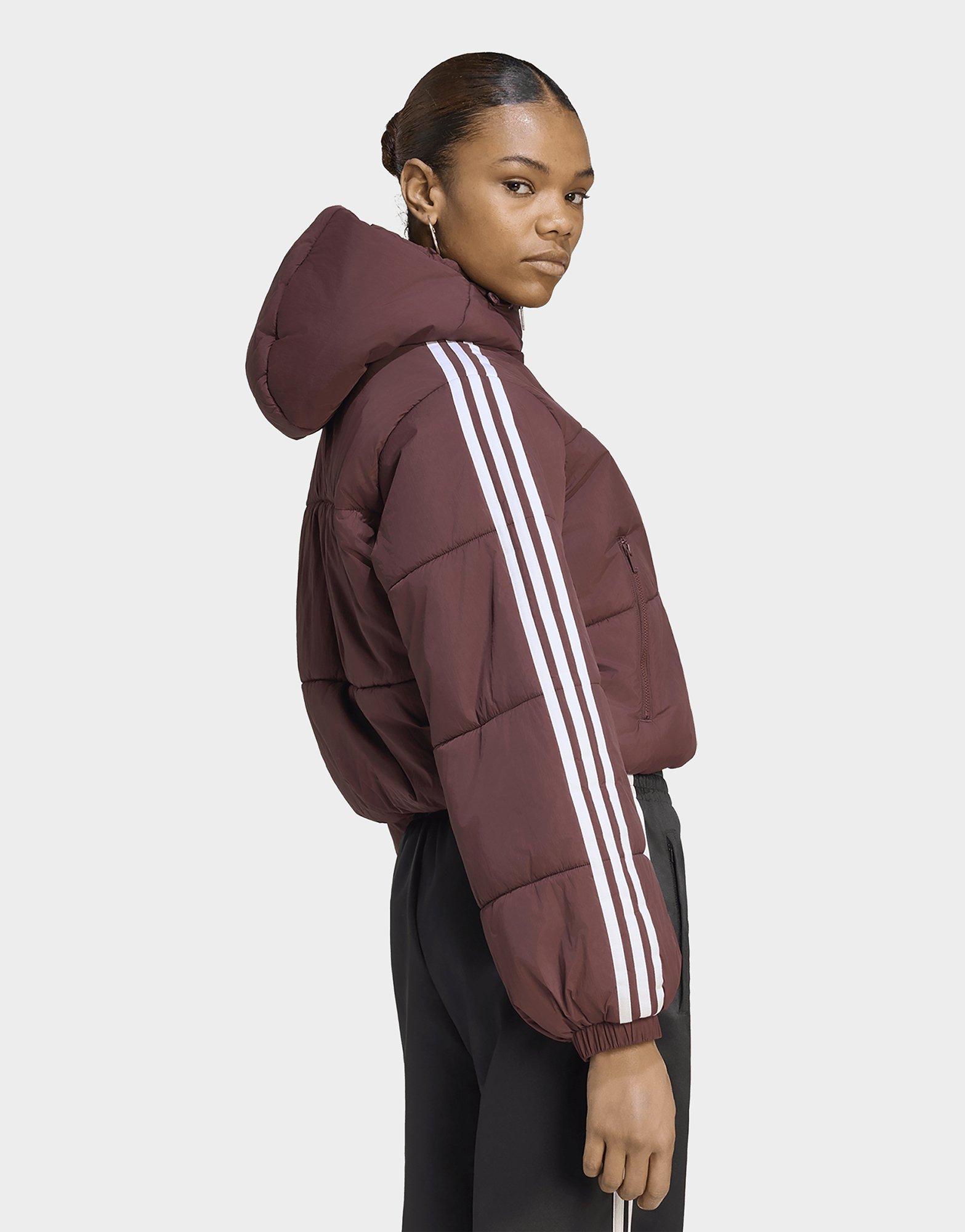 adidas Adicolor Puffer Jacke, Kürzer Geschnitten, Kapuze