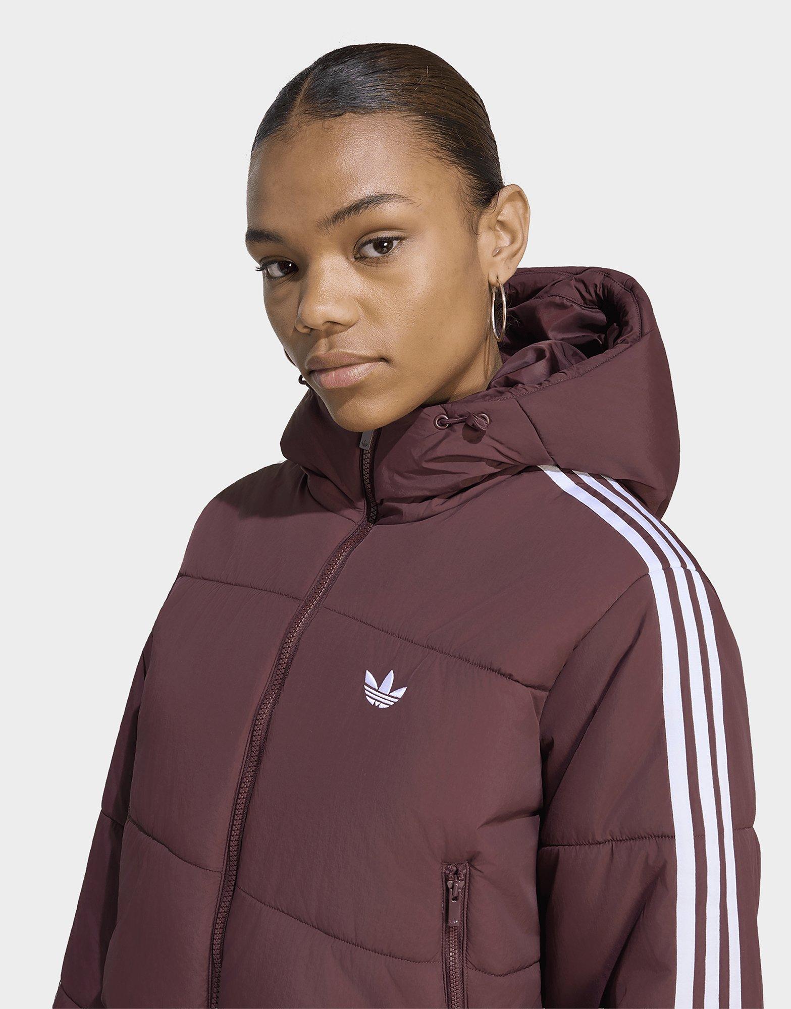 adidas Adicolor Puffer Jacke, Kürzer Geschnitten, Kapuze