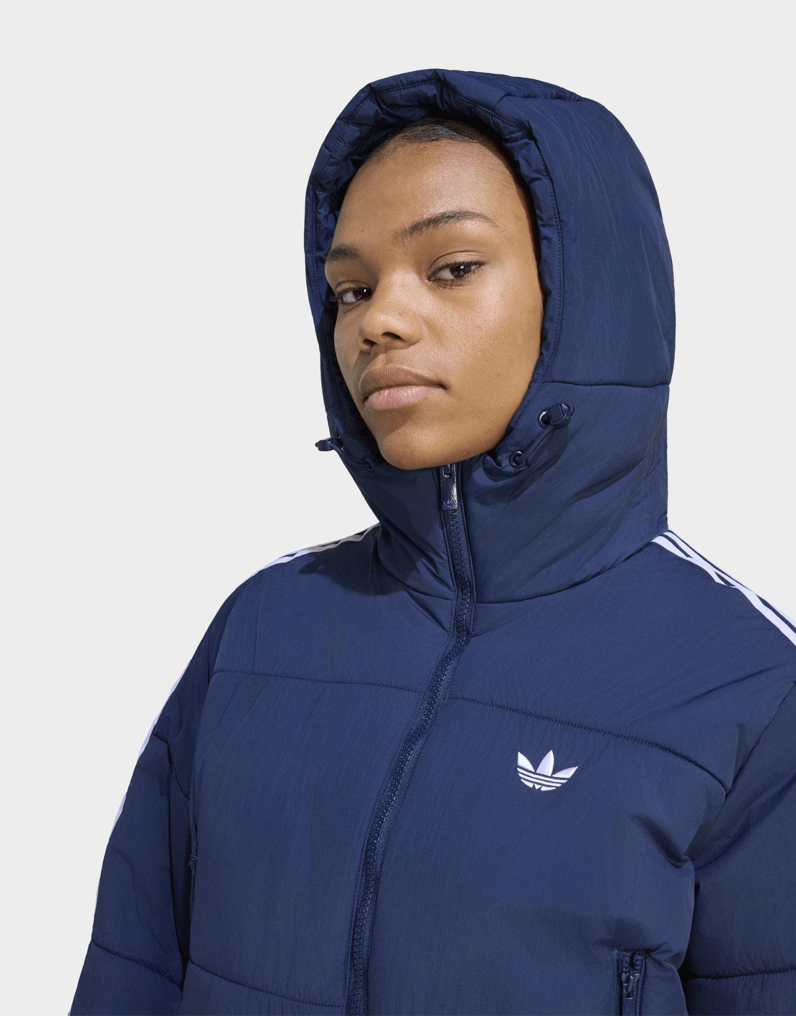 adidas Adicolor Kort Pufferjack Met Capuchon