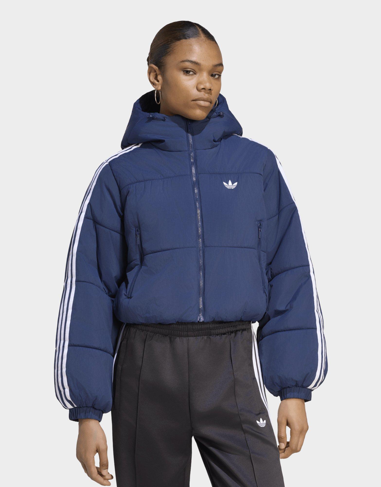 adidas Giacca Adicolor Cropped Hooded Puffer
