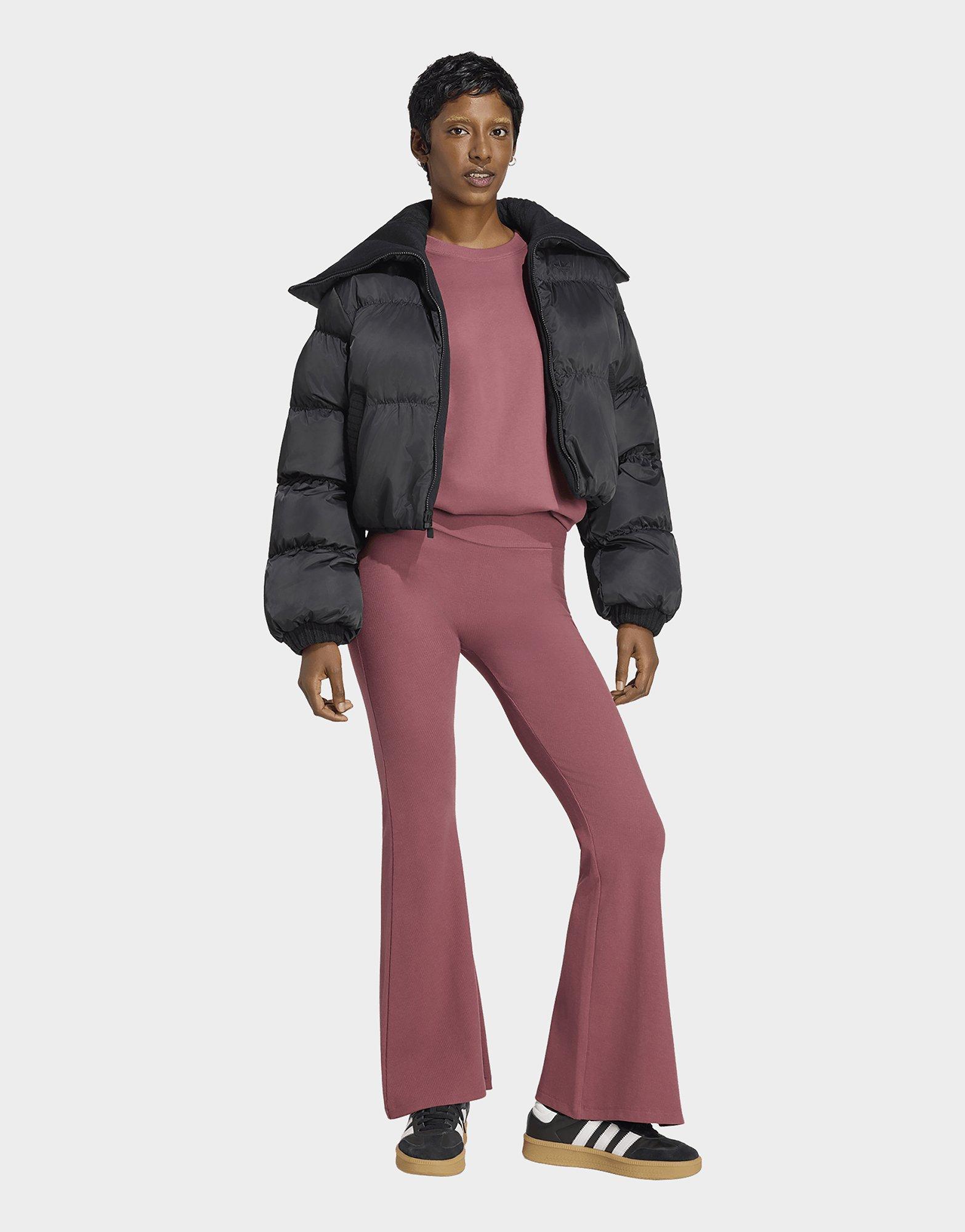 adidas Puffer Jacke, Gewirktes Material