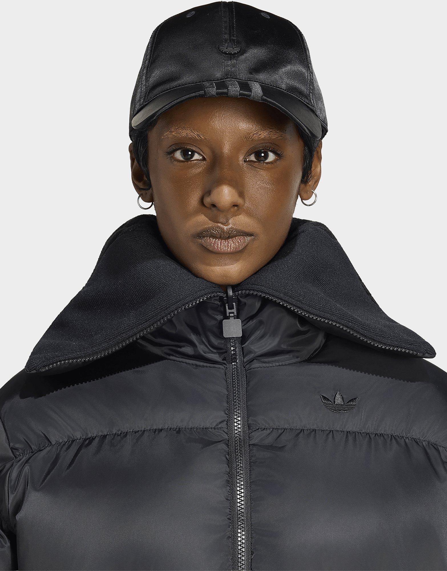 adidas Puffer Jacke, Gewirktes Material