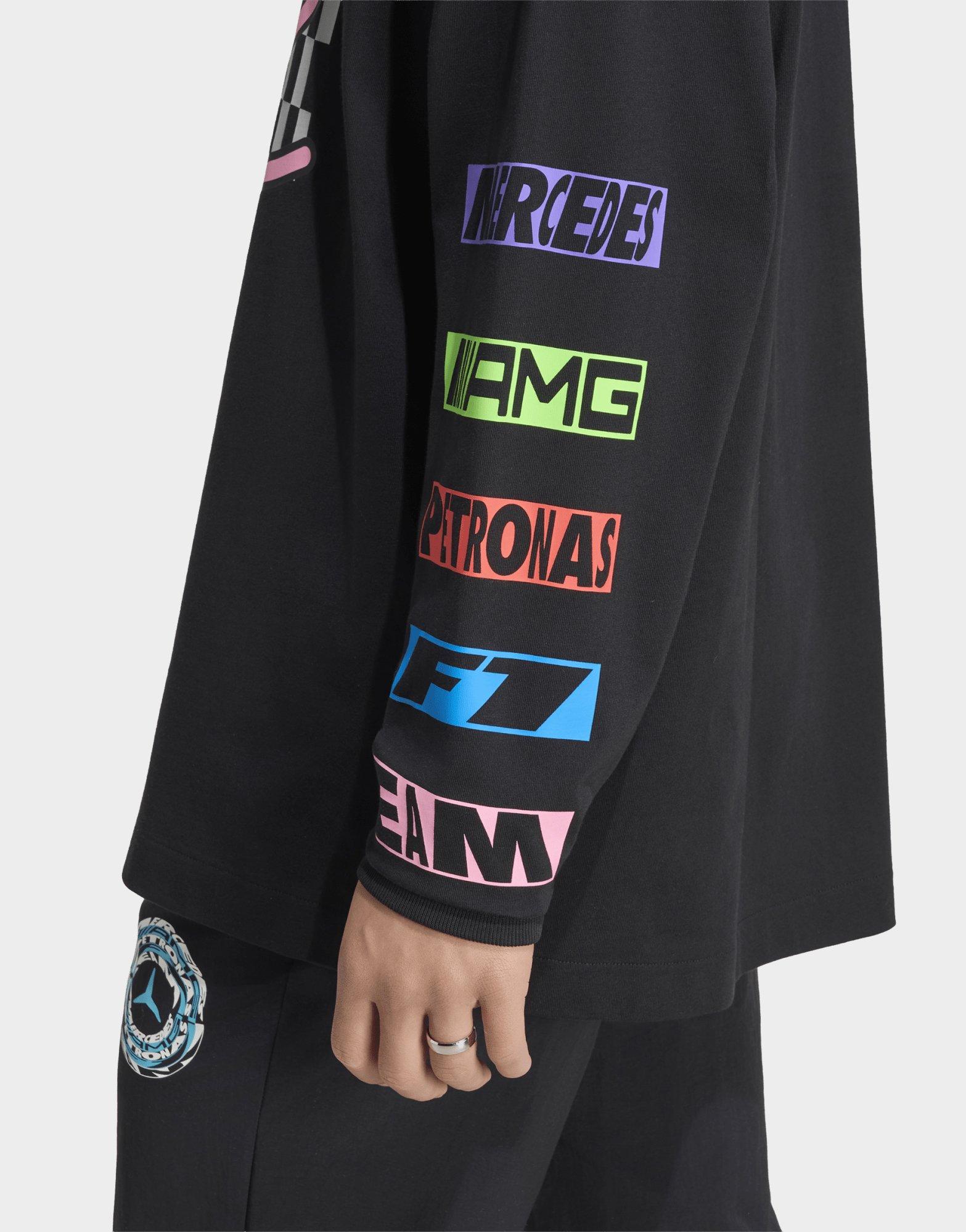 adidas Mercedes – Amg Petronas Formula 1 Team Lights On Longsleeve T-shirt