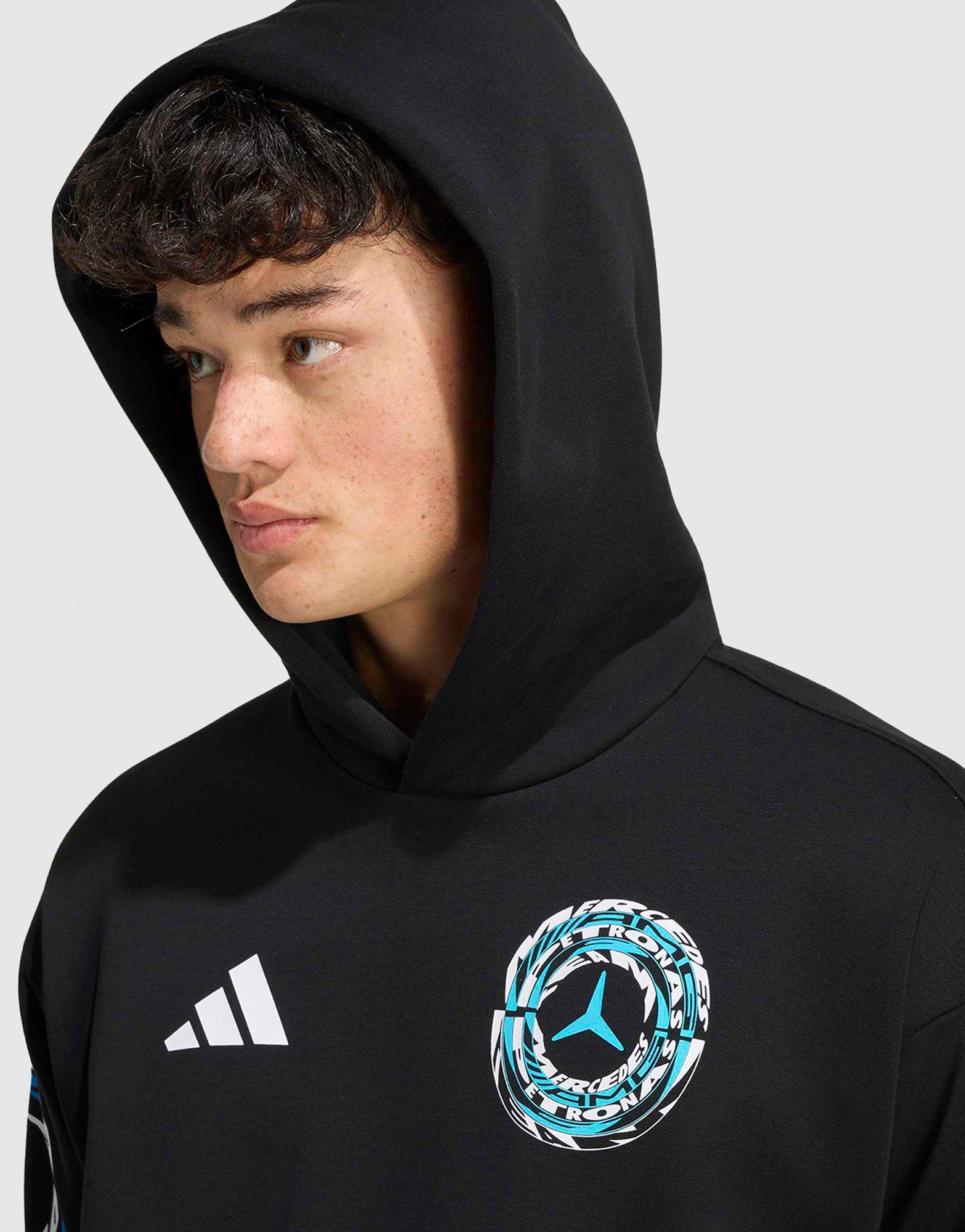 adidas Mercedes Amg Petronas Formula 1 Team Lights On Hoodie