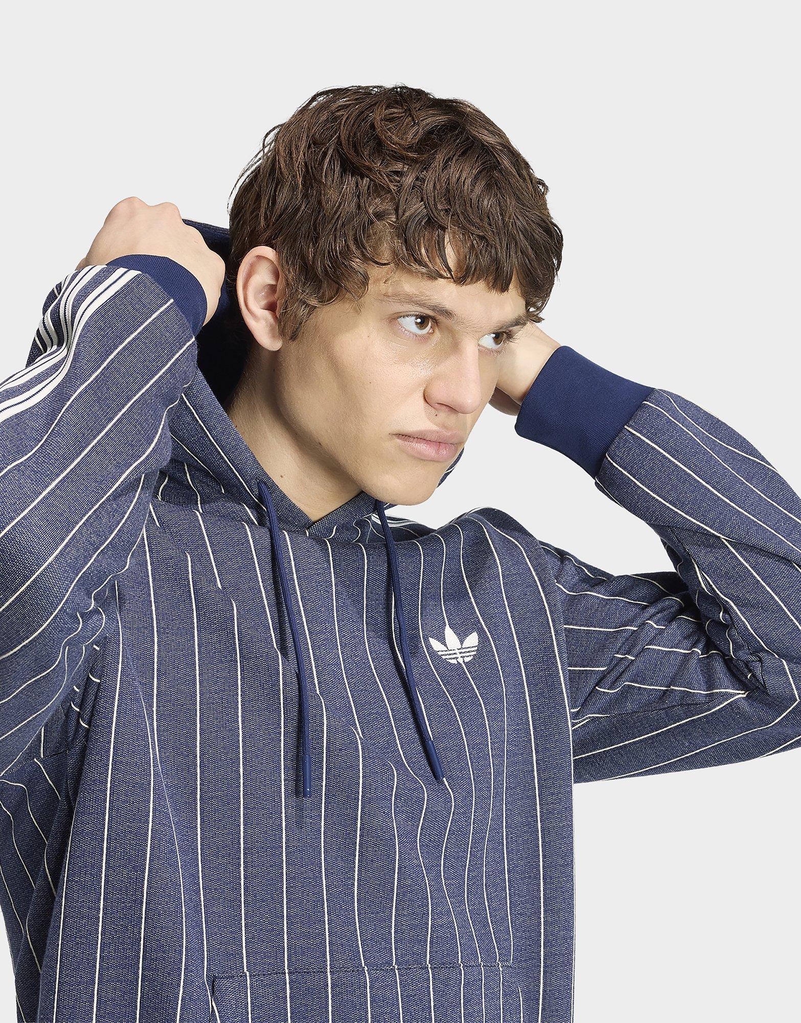 adidas Hoodie Fines Rayures
