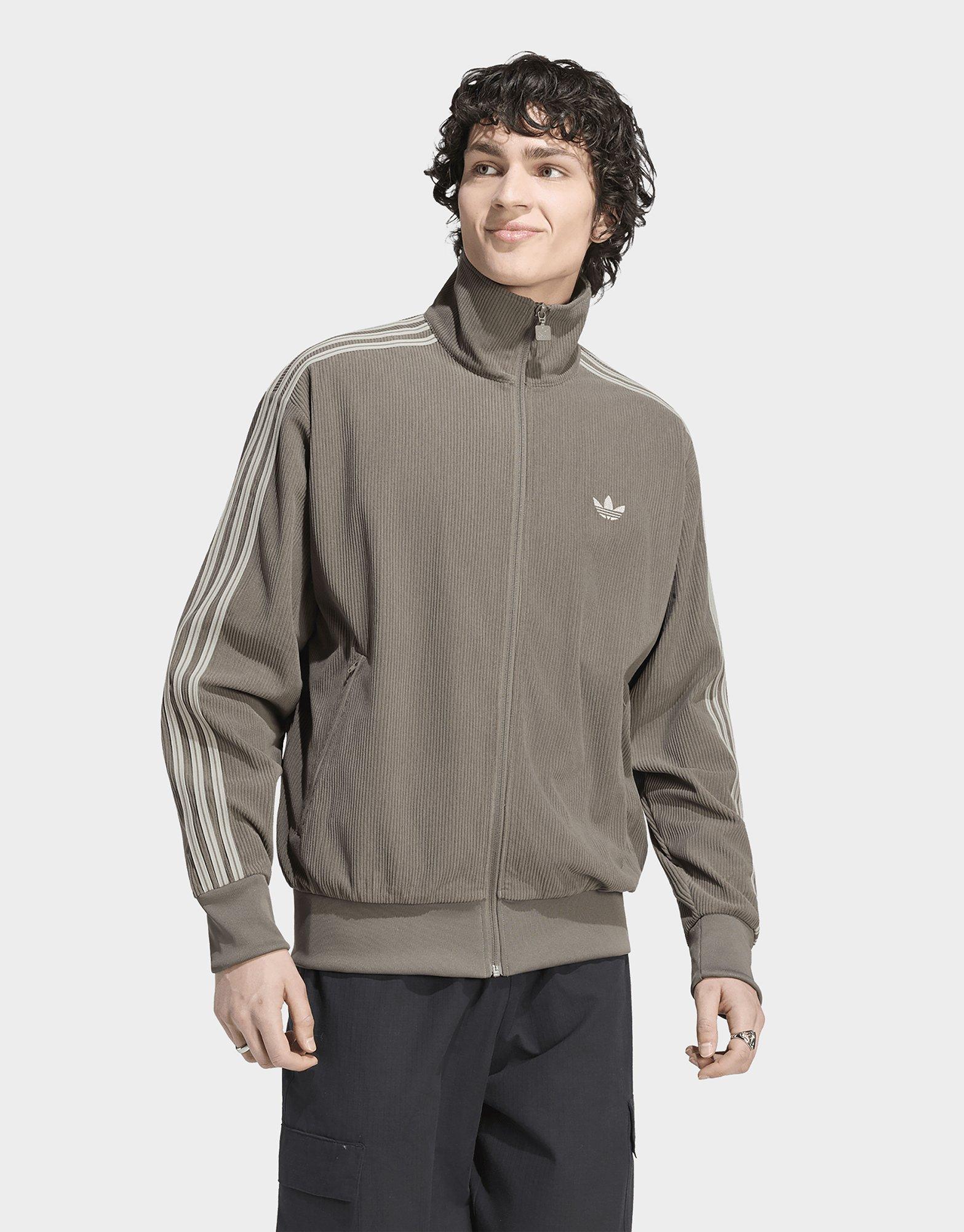 adidas Track Top Firebird In Velluto A Coste