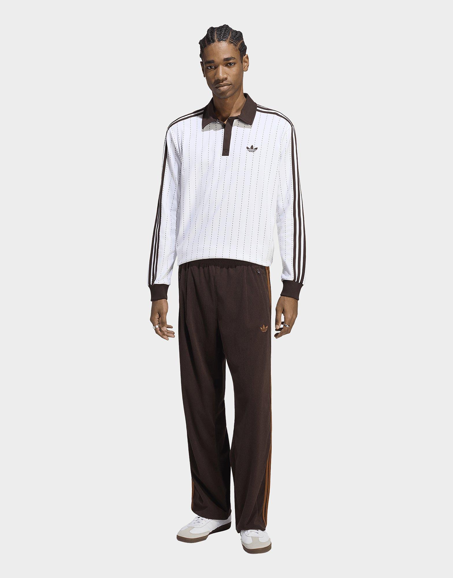 adidas Polo De Manga Larga Con Rayas Finas