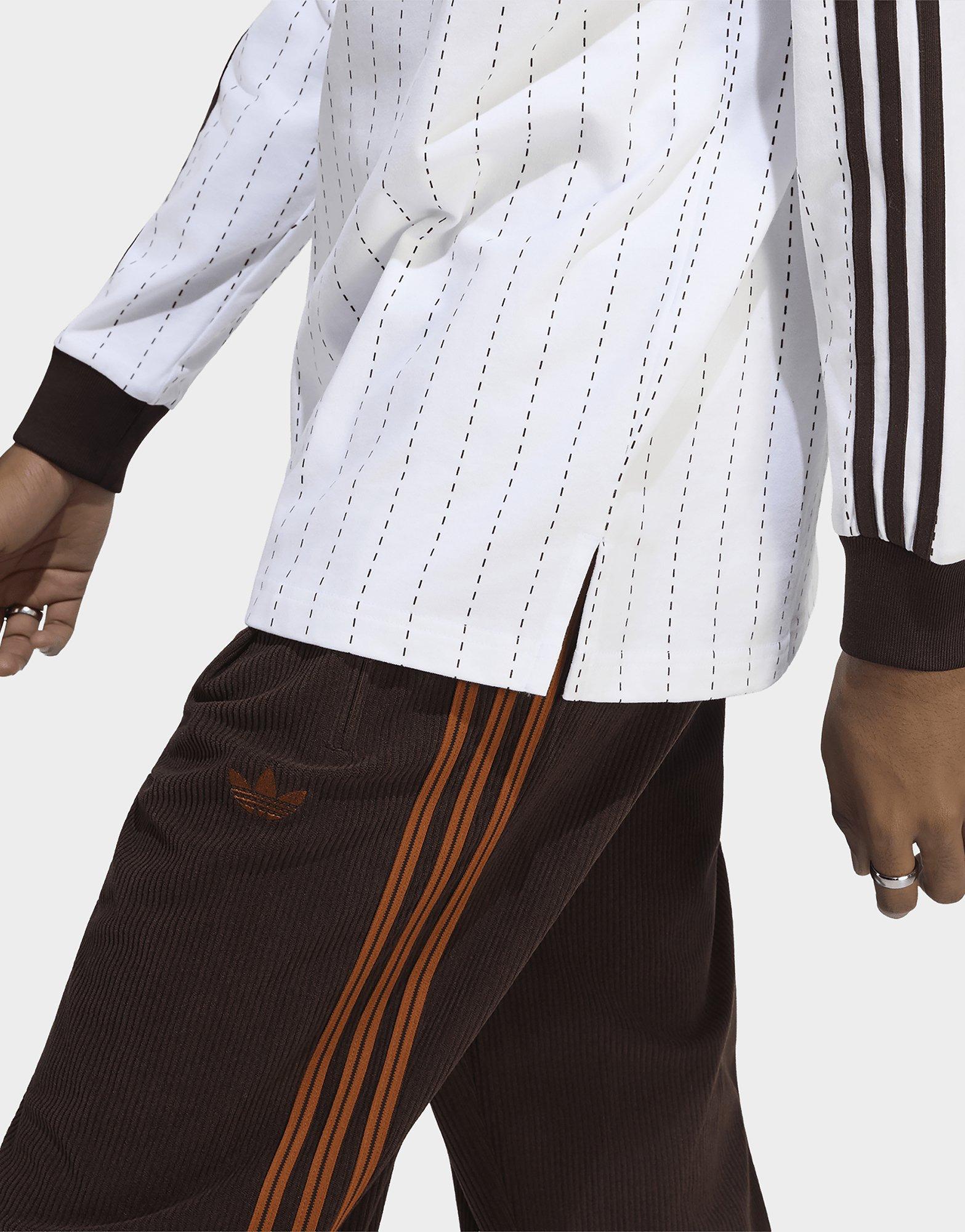 adidas Polo De Manga Larga Con Rayas Finas