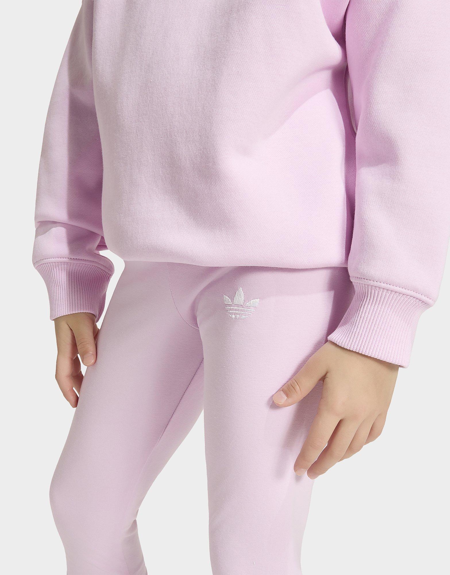 adidas Oversize Set Sweatshirt Rundhalsausschnitt Leggings