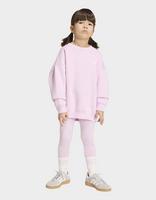 adidas SET LEGGINGS E FELPA GIROCOLLO OVERSIZE