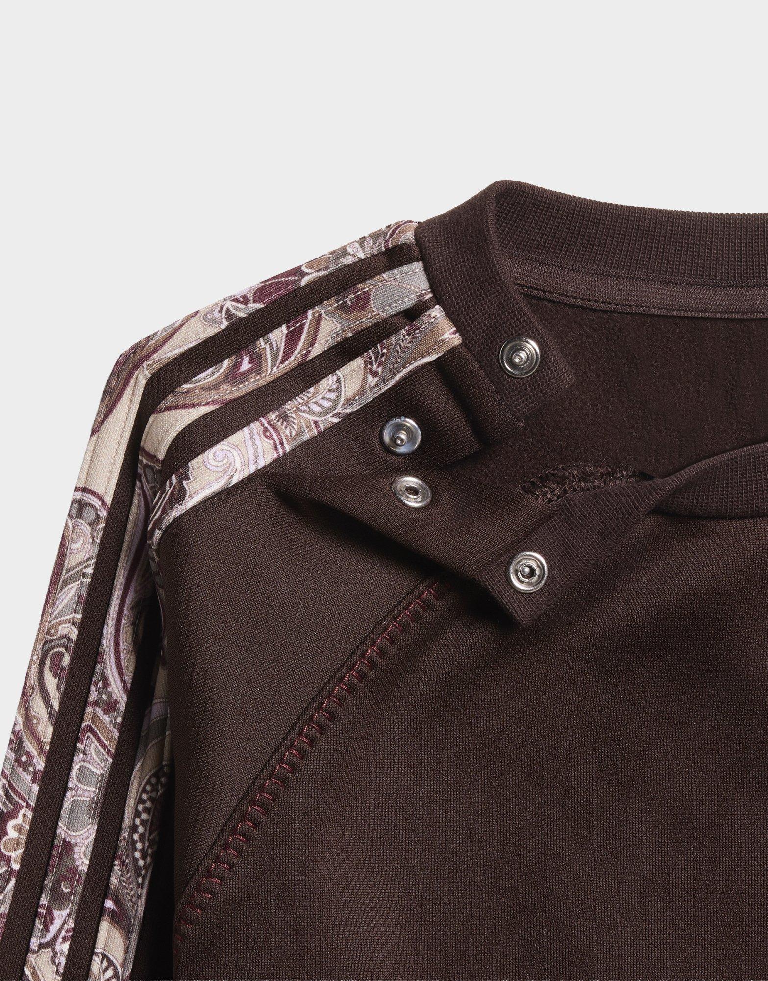 adidas Conjunto de sudadera de cuello redondo y mallas x Liberty London Oversized