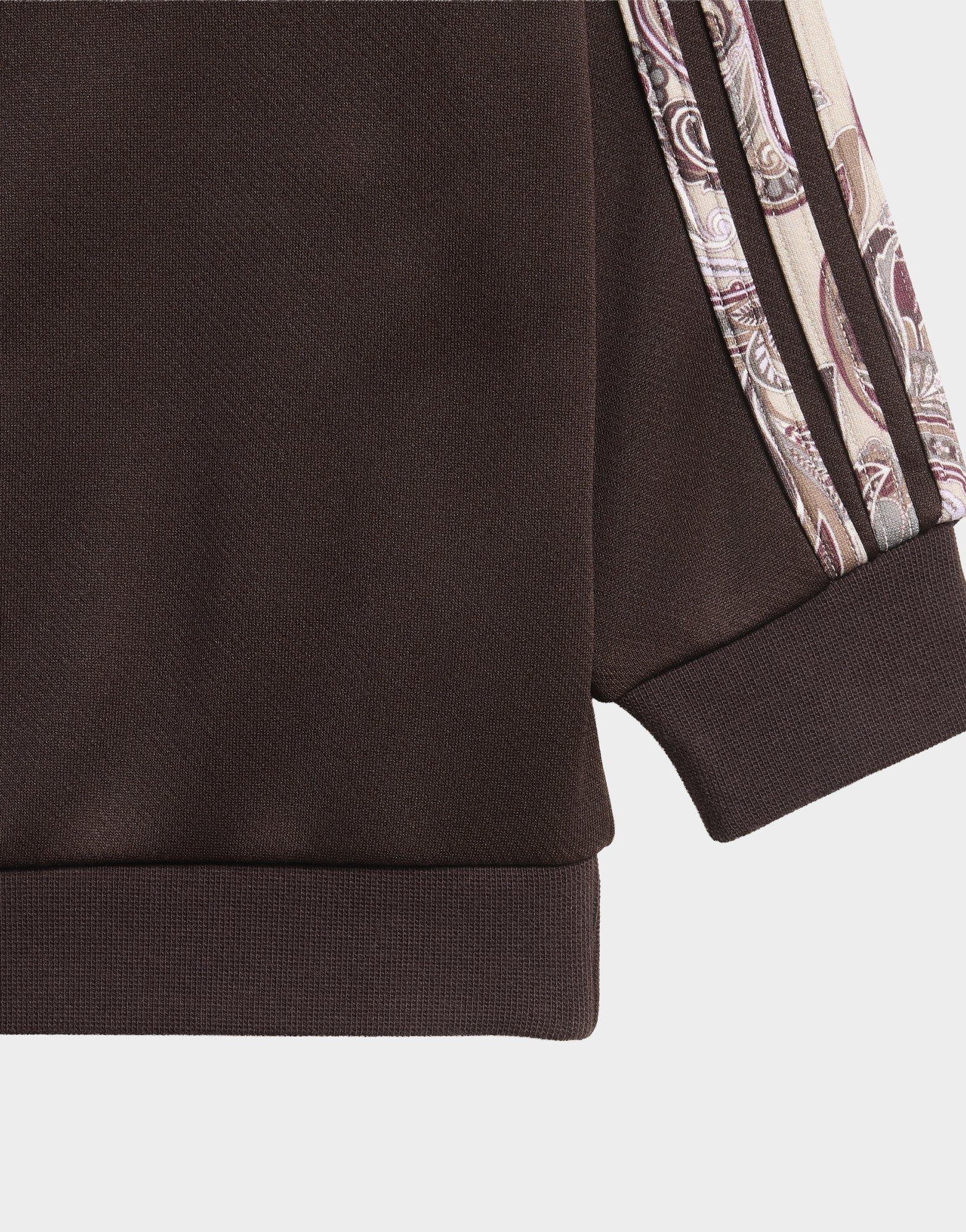 adidas Conjunto de sudadera de cuello redondo y mallas x Liberty London Oversized