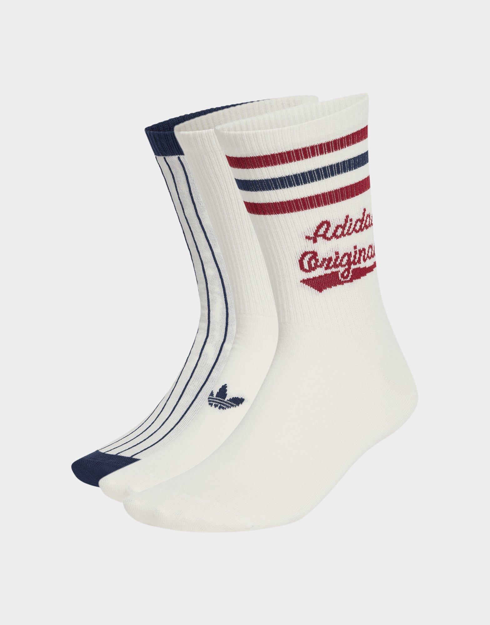 adidas Retro Sport Crew Socks 2 Pairs