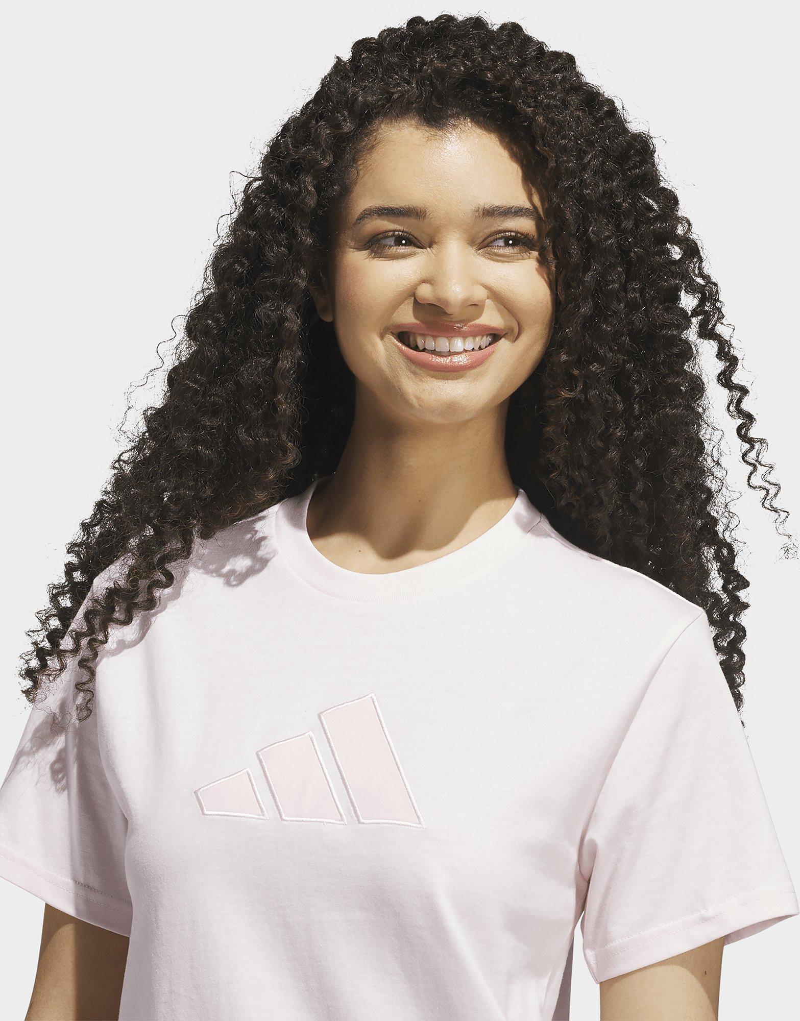 adidas T-shirt Graphique Logo Satiné