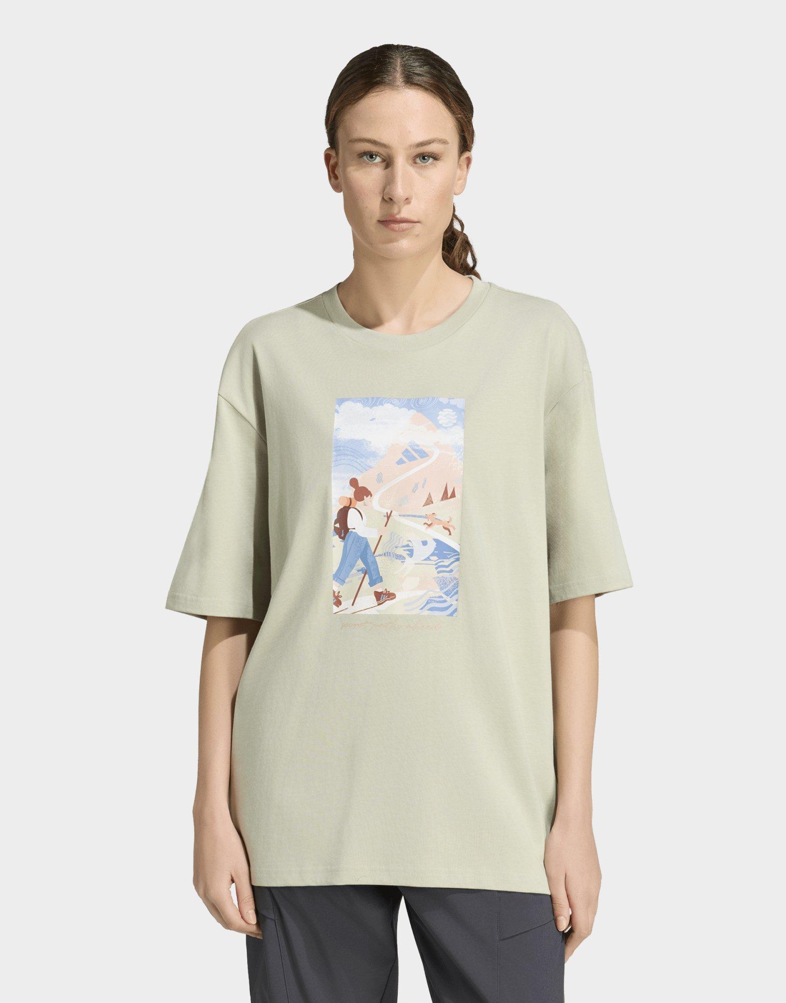 adidas Terrex Secret Paths Ahead Graphic Tshirt
