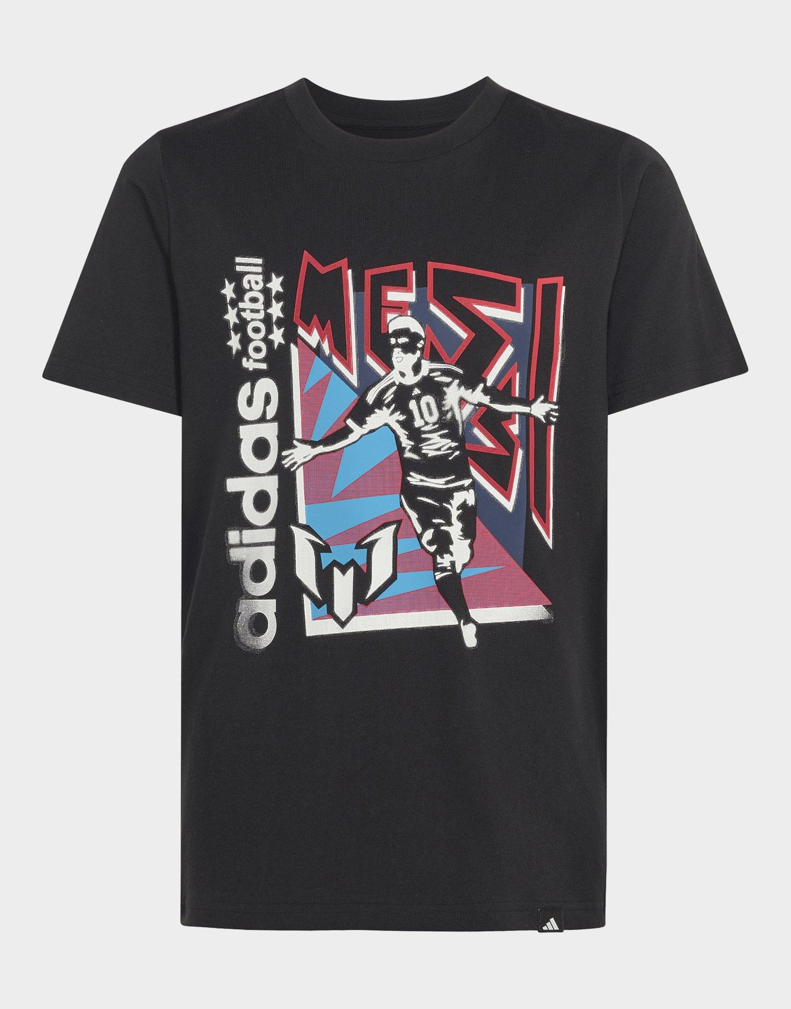 adidas T-shirt Con Grafica Messi Divertente