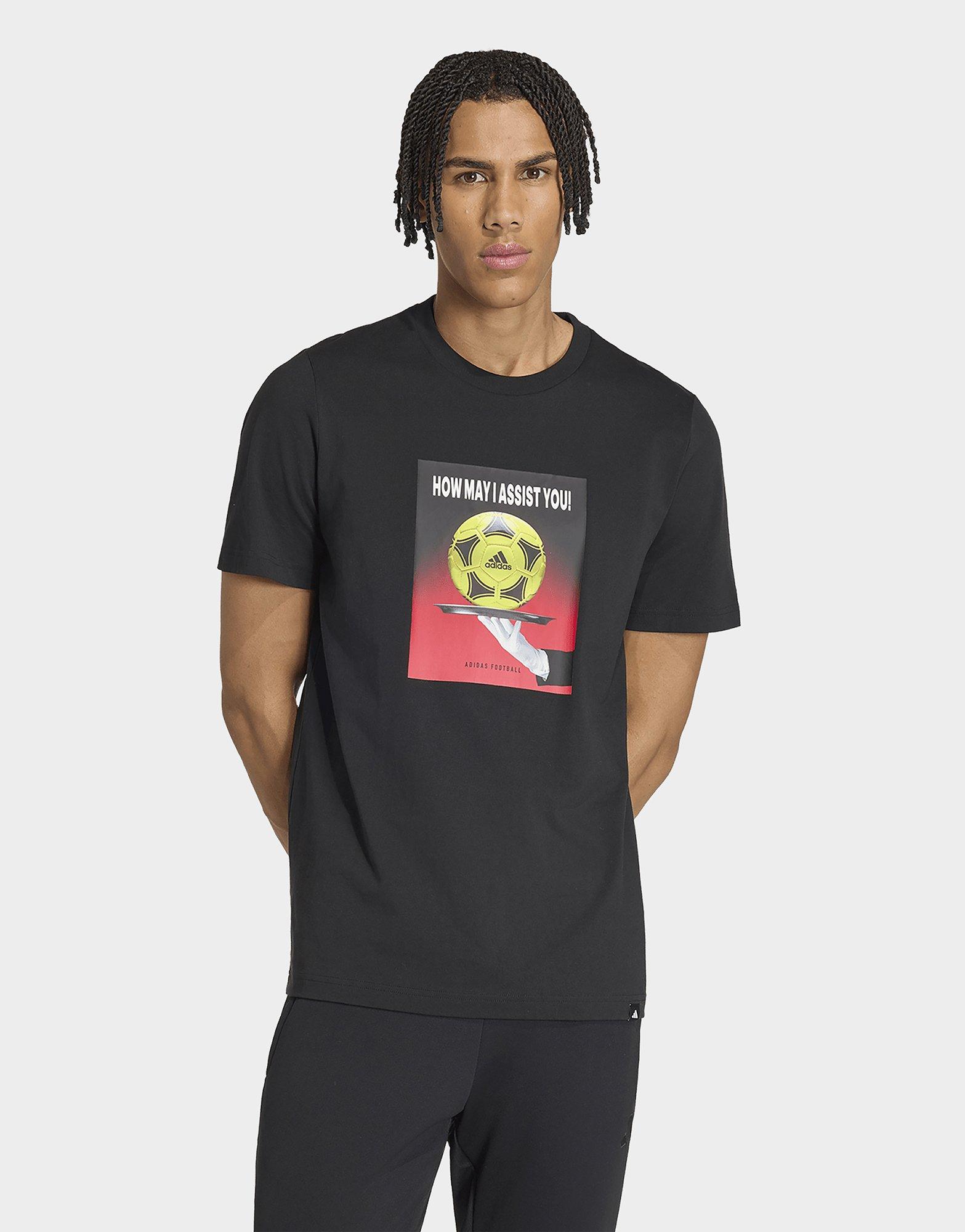 adidas Football Slogan Graphic T-shirt