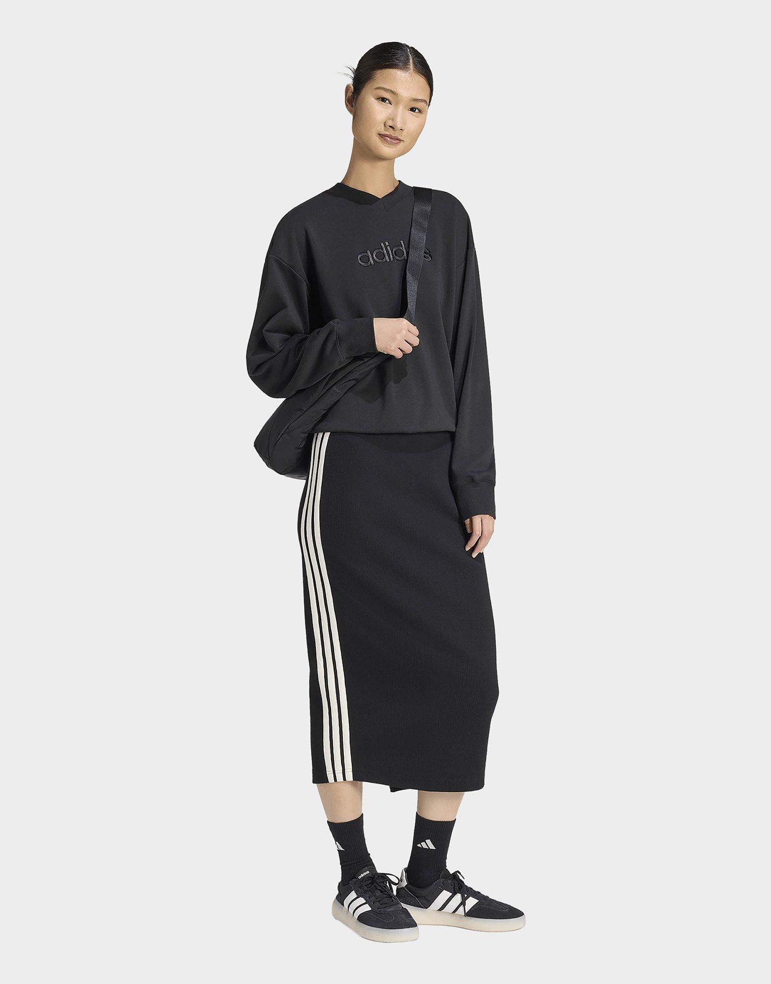 adidas Seasonal Essentials Satin-sweatshirt, V-ausschnitt