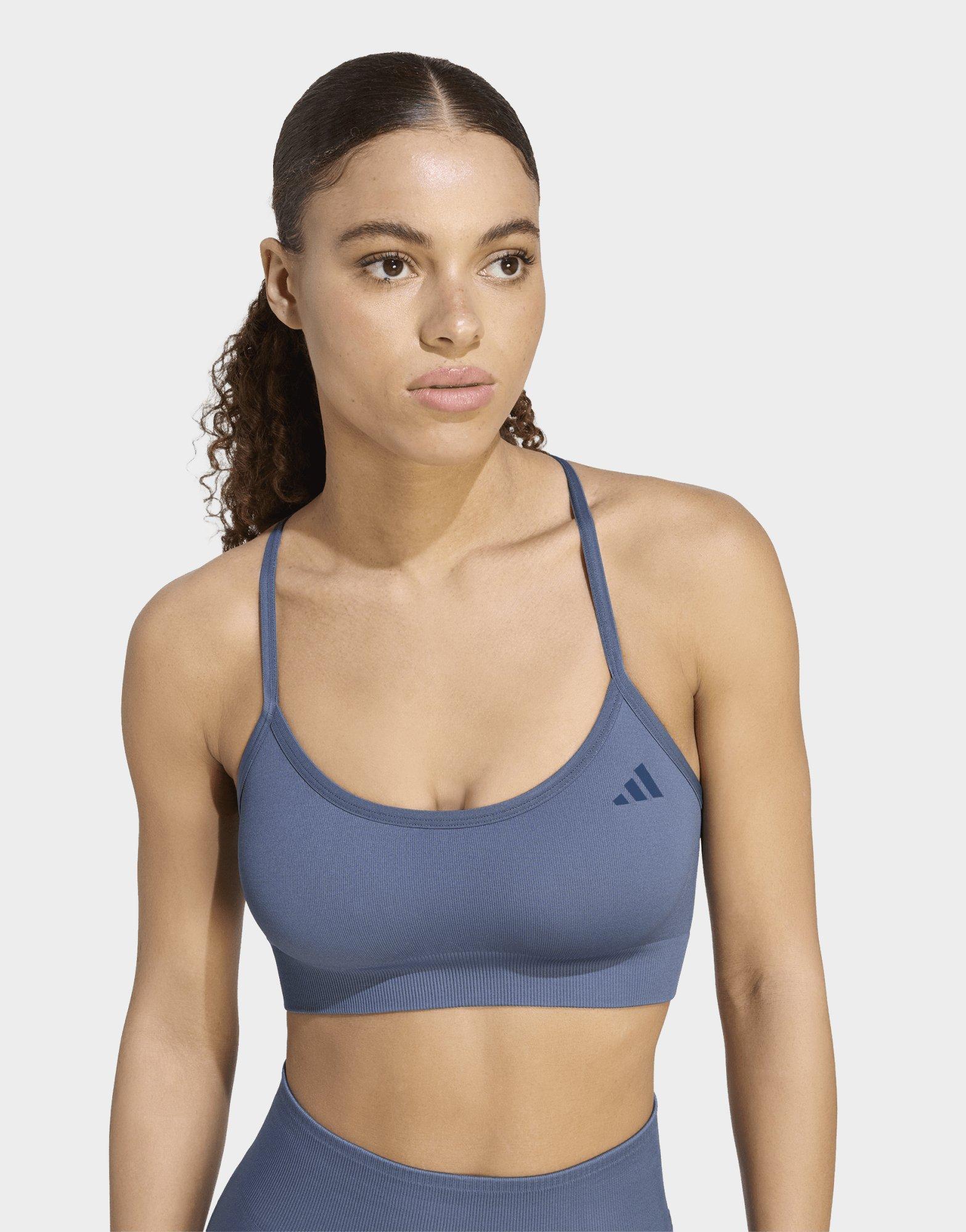 adidas Workout Essentials Light-support Knit Bra