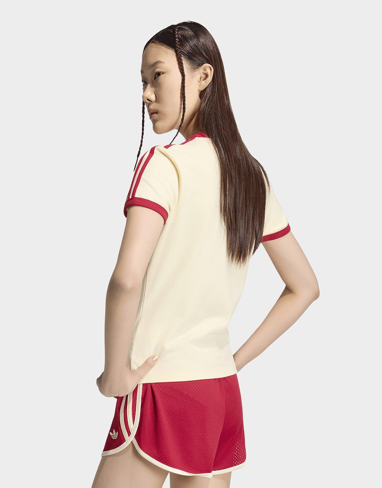 adidas 3 Stripes Slim Tee
