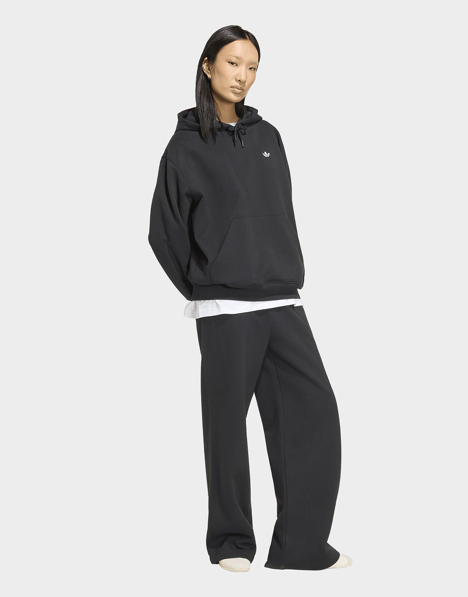 adidas Sudadera Con Capucha De Felpa Y Corte Holgado Essentials