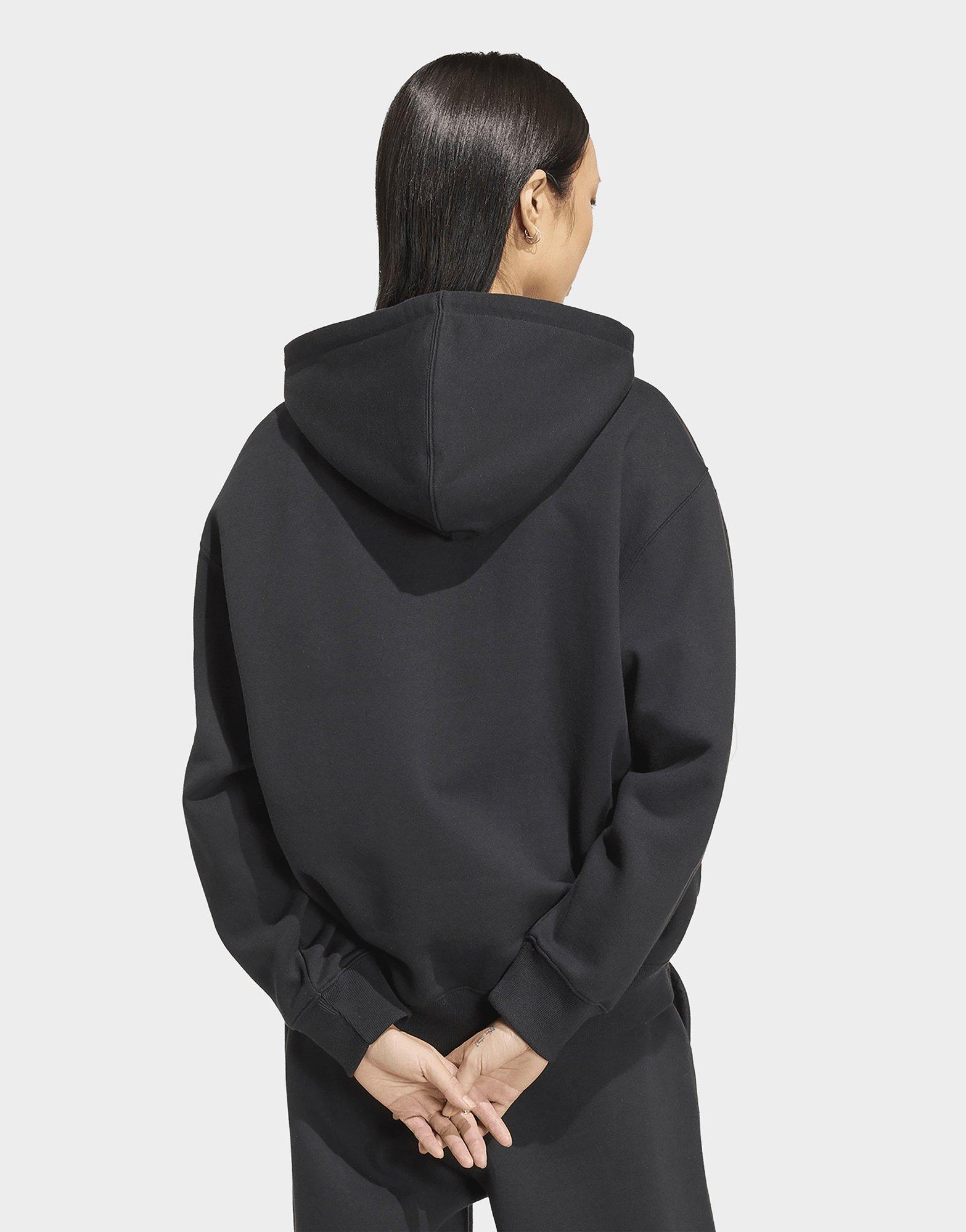 adidas Sudadera Con Capucha De Felpa Y Corte Holgado Essentials