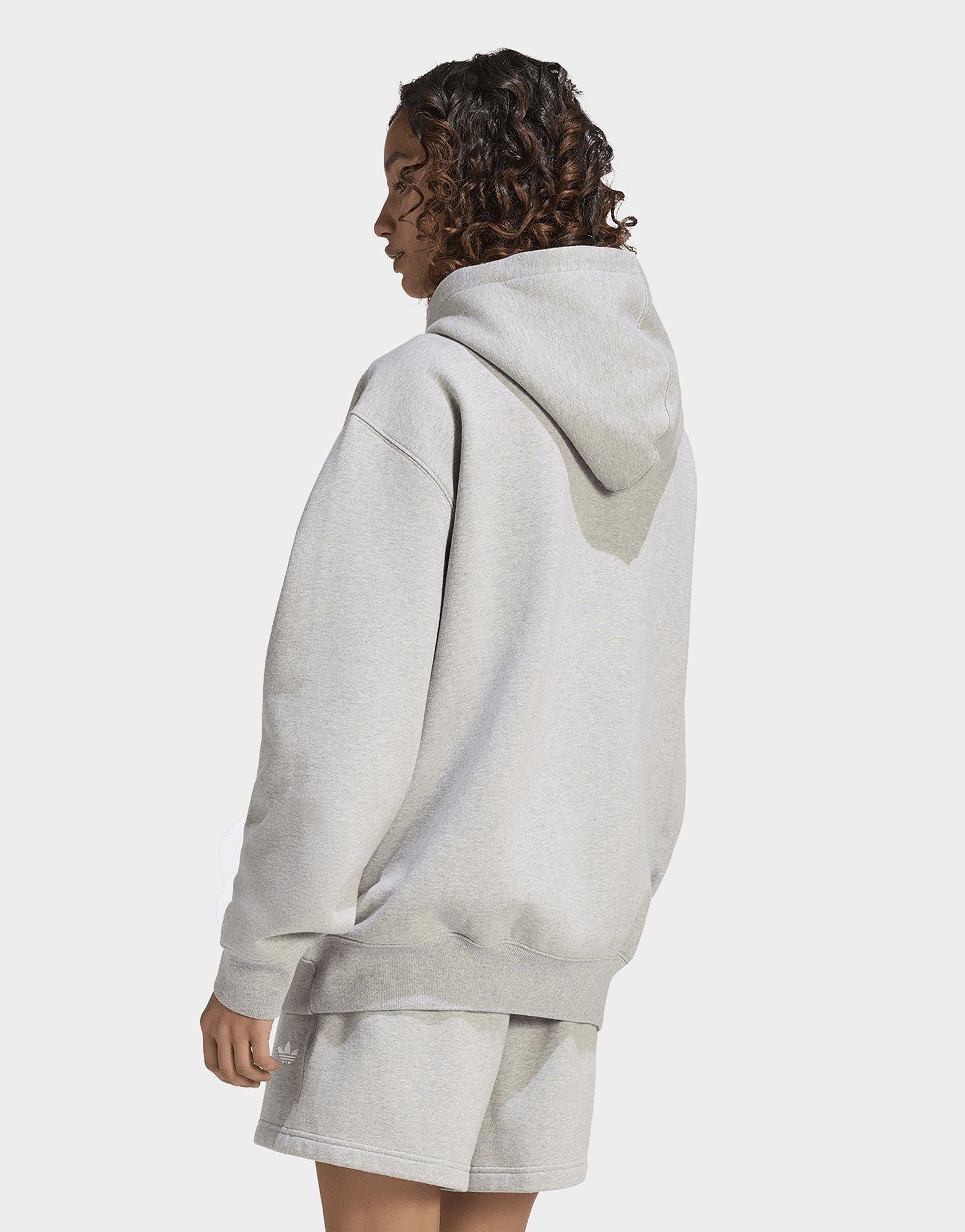 adidas Sudadera Con Capucha De Felpa Y Corte Holgado Essentials