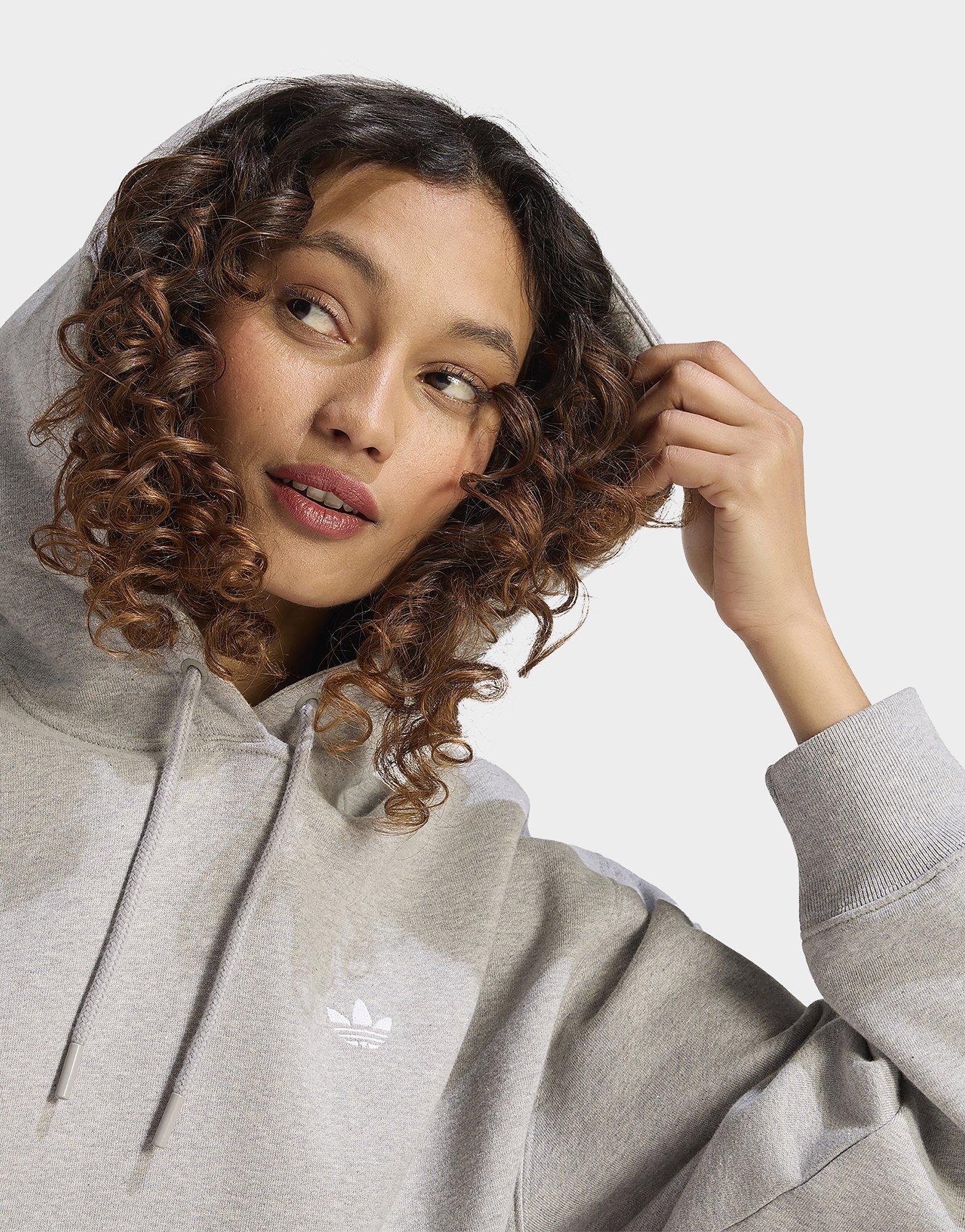 adidas Sudadera Con Capucha De Felpa Y Corte Holgado Essentials