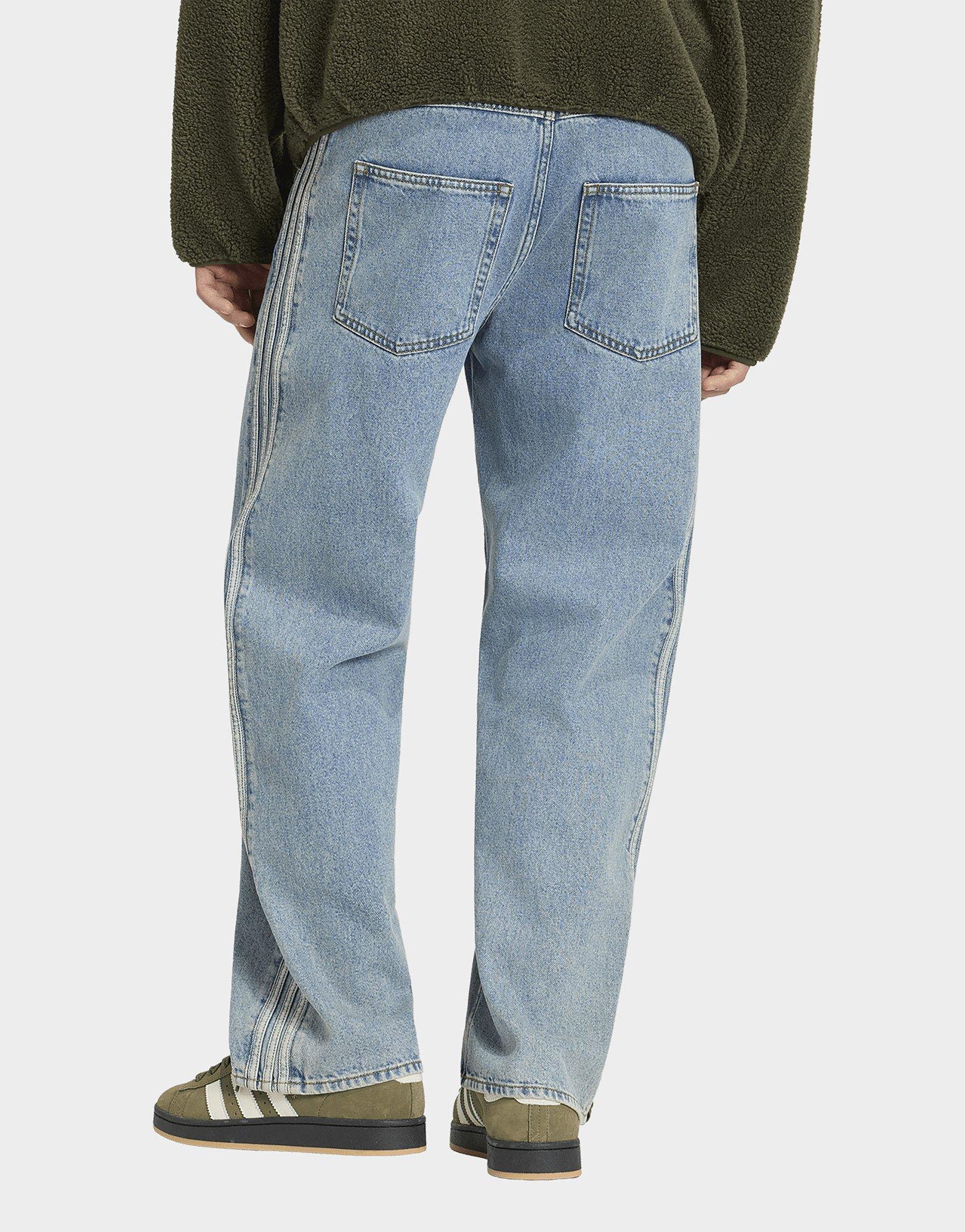 adidas Pantalón Vaquero Firebird Adicolor Denim Mid-rise Straight Leg
