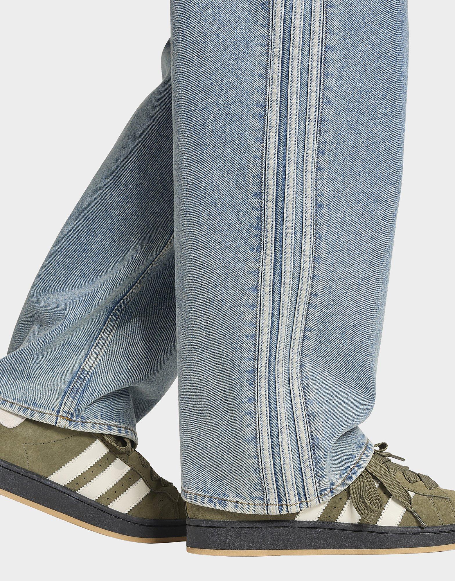 adidas Pantalón Vaquero Firebird Adicolor Denim Mid-rise Straight Leg