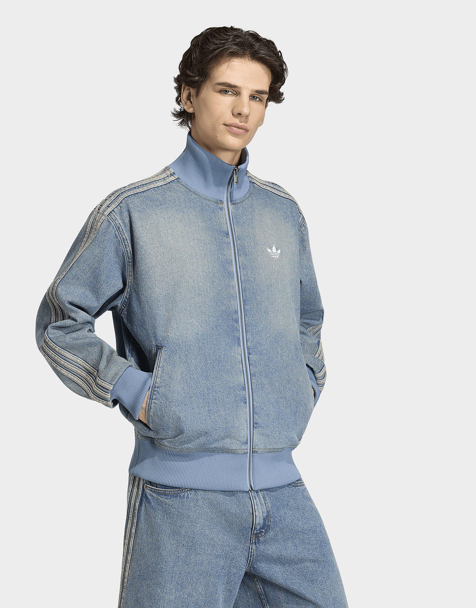 adidas Firebird Adicolor Denim Track Top