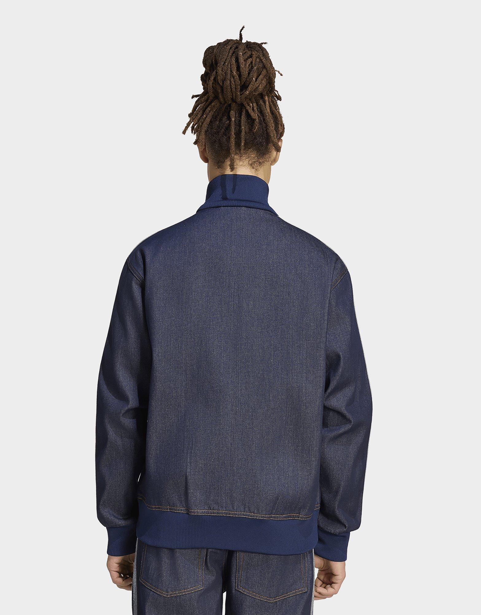 adidas Veste De Survêtement Denim Brut Firebird Adicolor