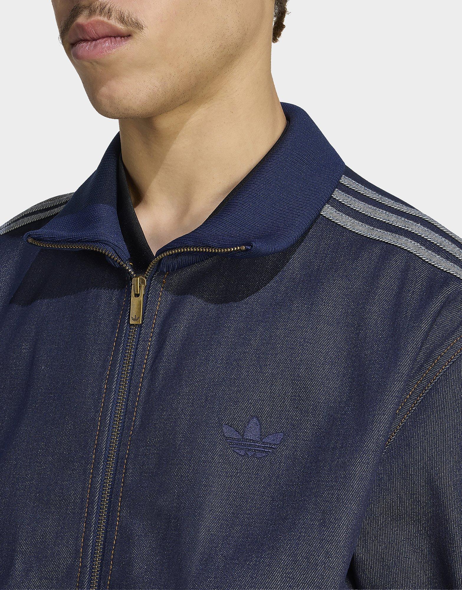 adidas Veste De Survêtement Denim Brut Firebird Adicolor