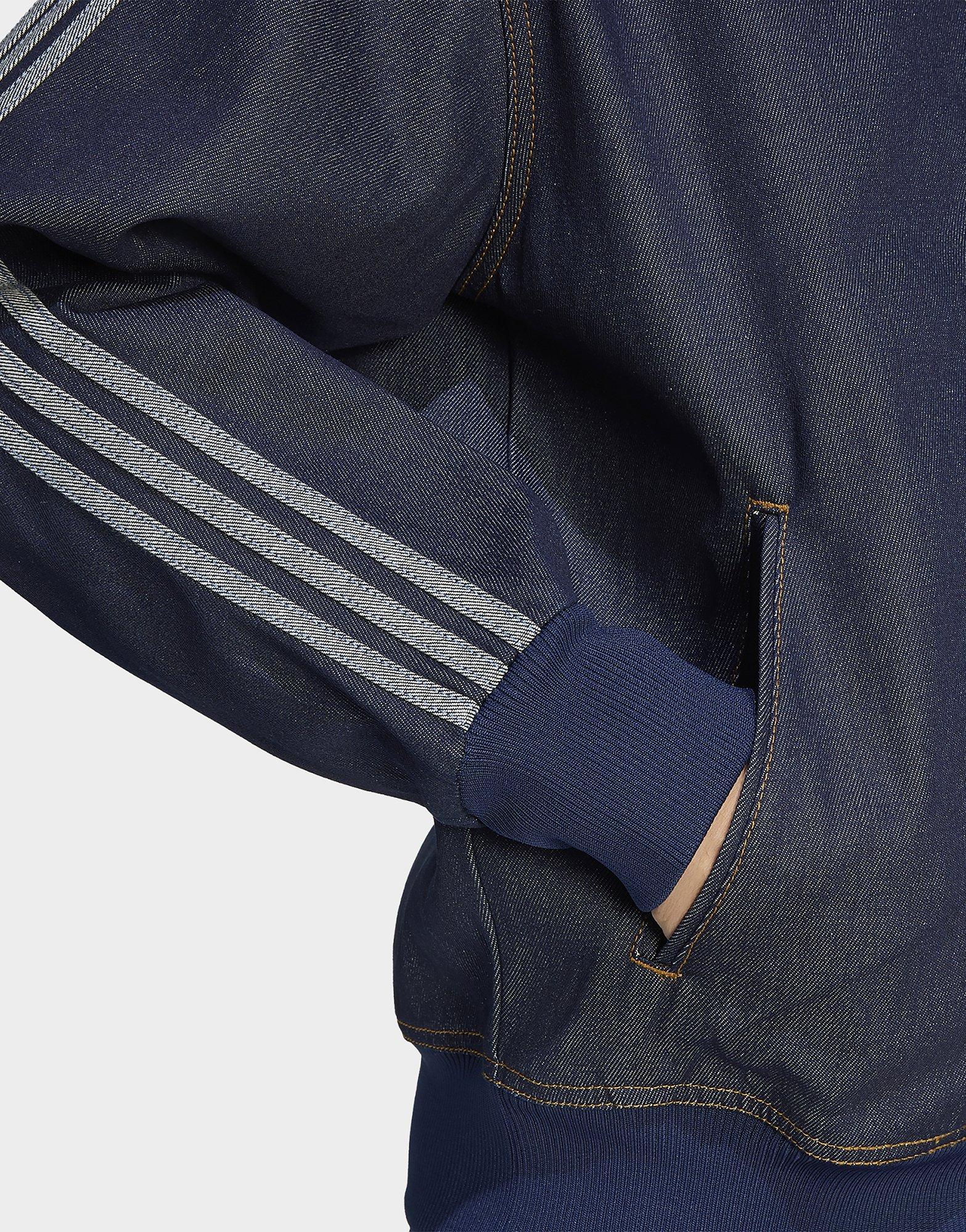adidas Veste De Survêtement Denim Brut Firebird Adicolor