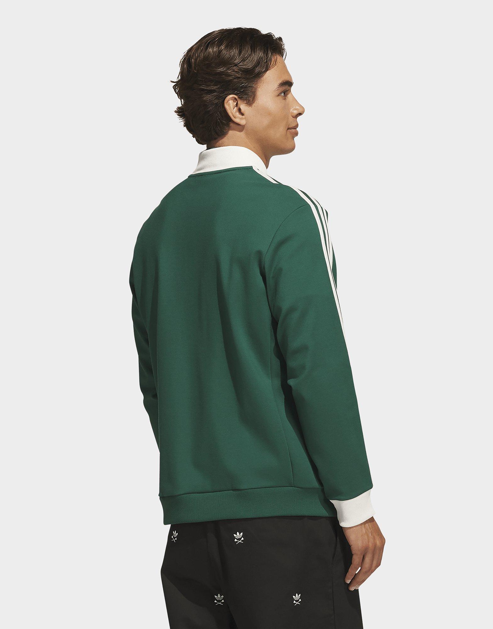 adidas Sweat-shirt À Zip 1/4 3 Bandes Originals