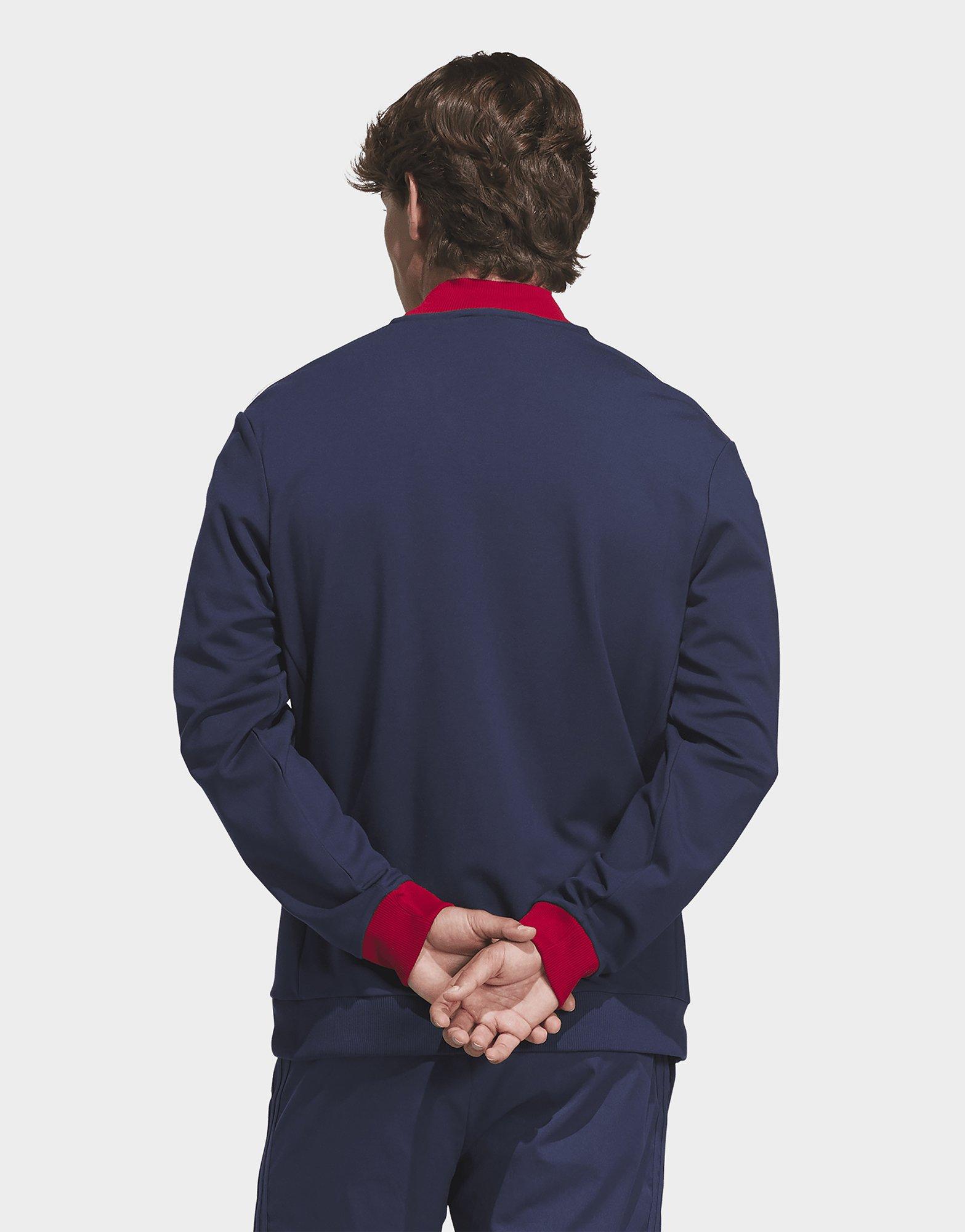 adidas Sweat-shirt À Zip 1/4 3 Bandes Originals