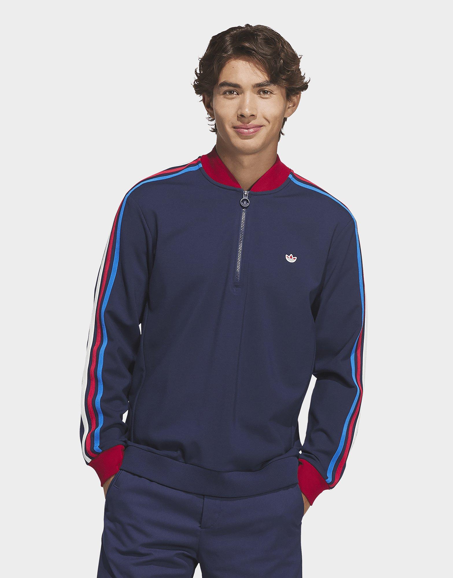 adidas Originals 3-stripe Half-zip Sweatshirt