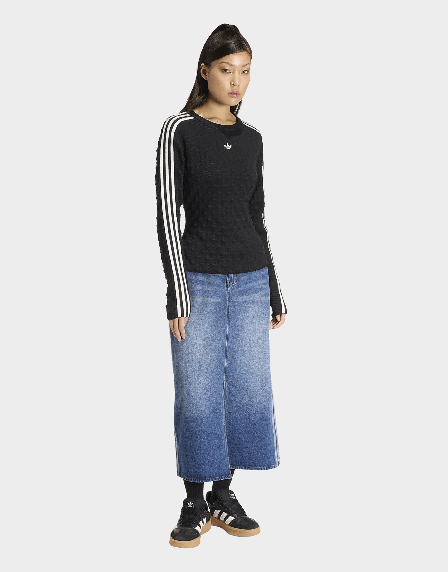 adidas SWEAT-SHIRT ADIDAS ORIGINALS SLIM SOLID SPIKE KNIT