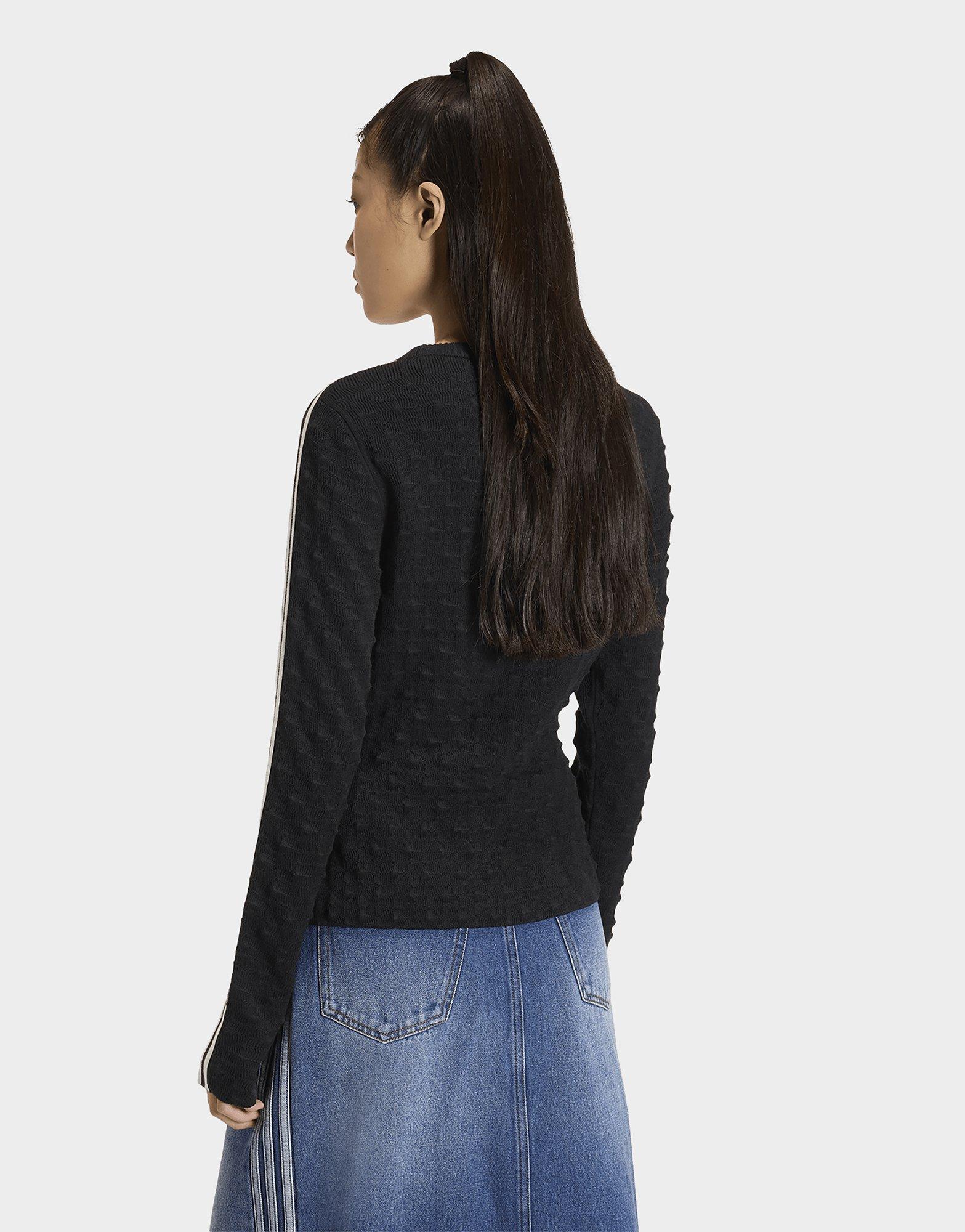 adidas SWEAT-SHIRT ADIDAS ORIGINALS SLIM SOLID SPIKE KNIT