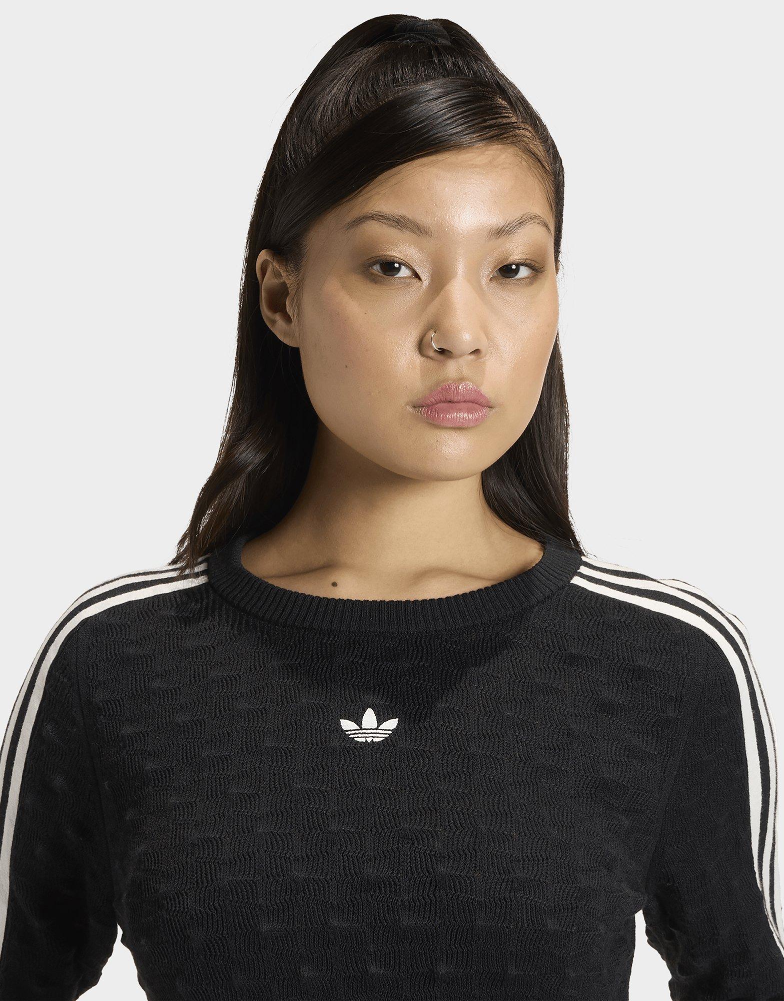 adidas SWEAT-SHIRT ADIDAS ORIGINALS SLIM SOLID SPIKE KNIT