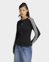 adidas Originals Slim Solid Spike Knit Sweatshirt
