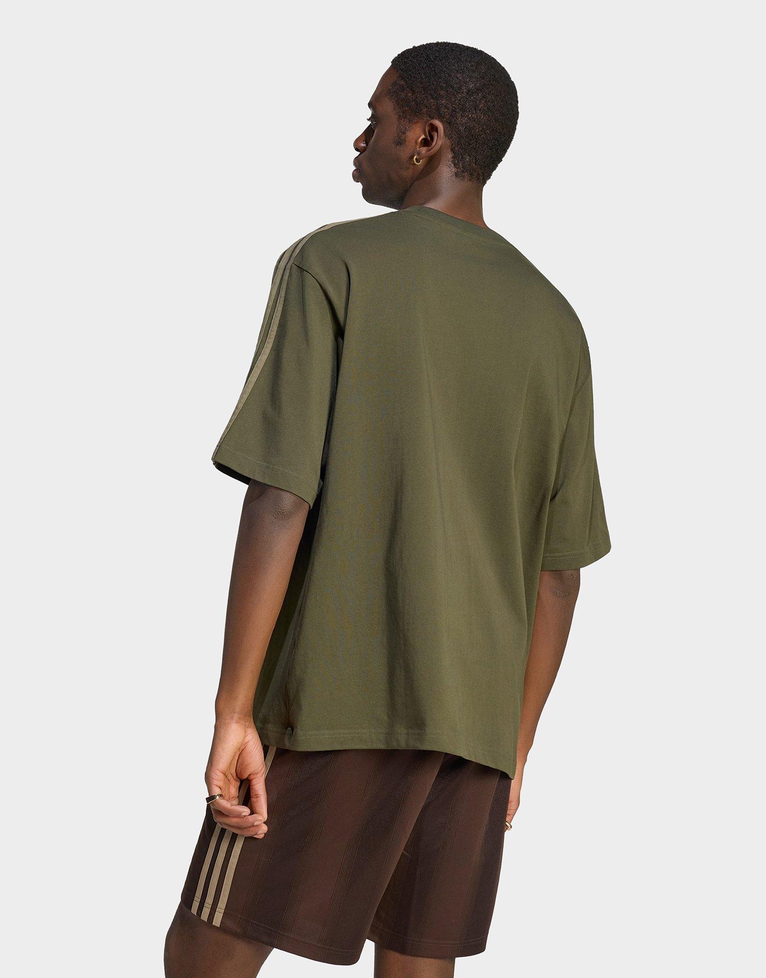 adidas Camiseta Adicolor 3 Stripes Oversize