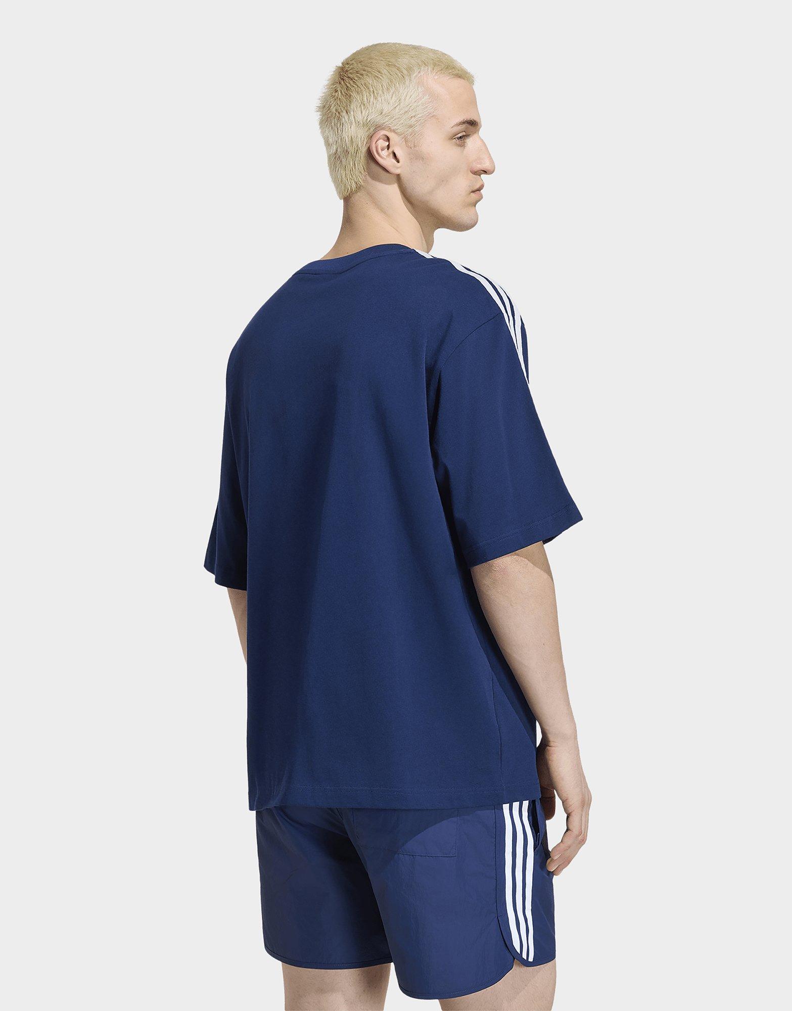 adidas T-shirt Oversize 3 Bandes Adicolor