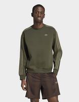 adidas Sudadera De Cuello Redondo Holgada Adicolor 3 Stripes