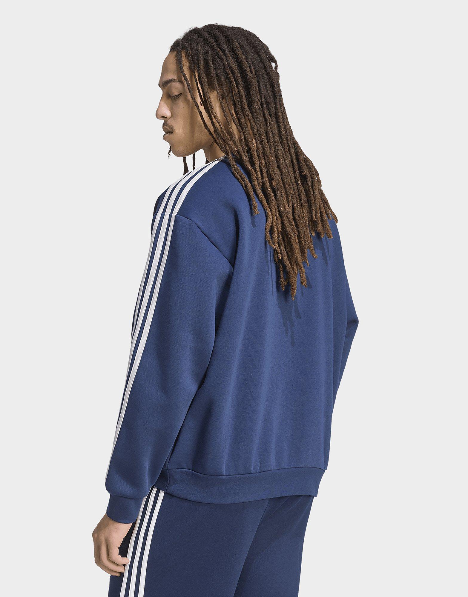 adidas Haut Ras-du-cou Oversize 3-bandes Adicolor