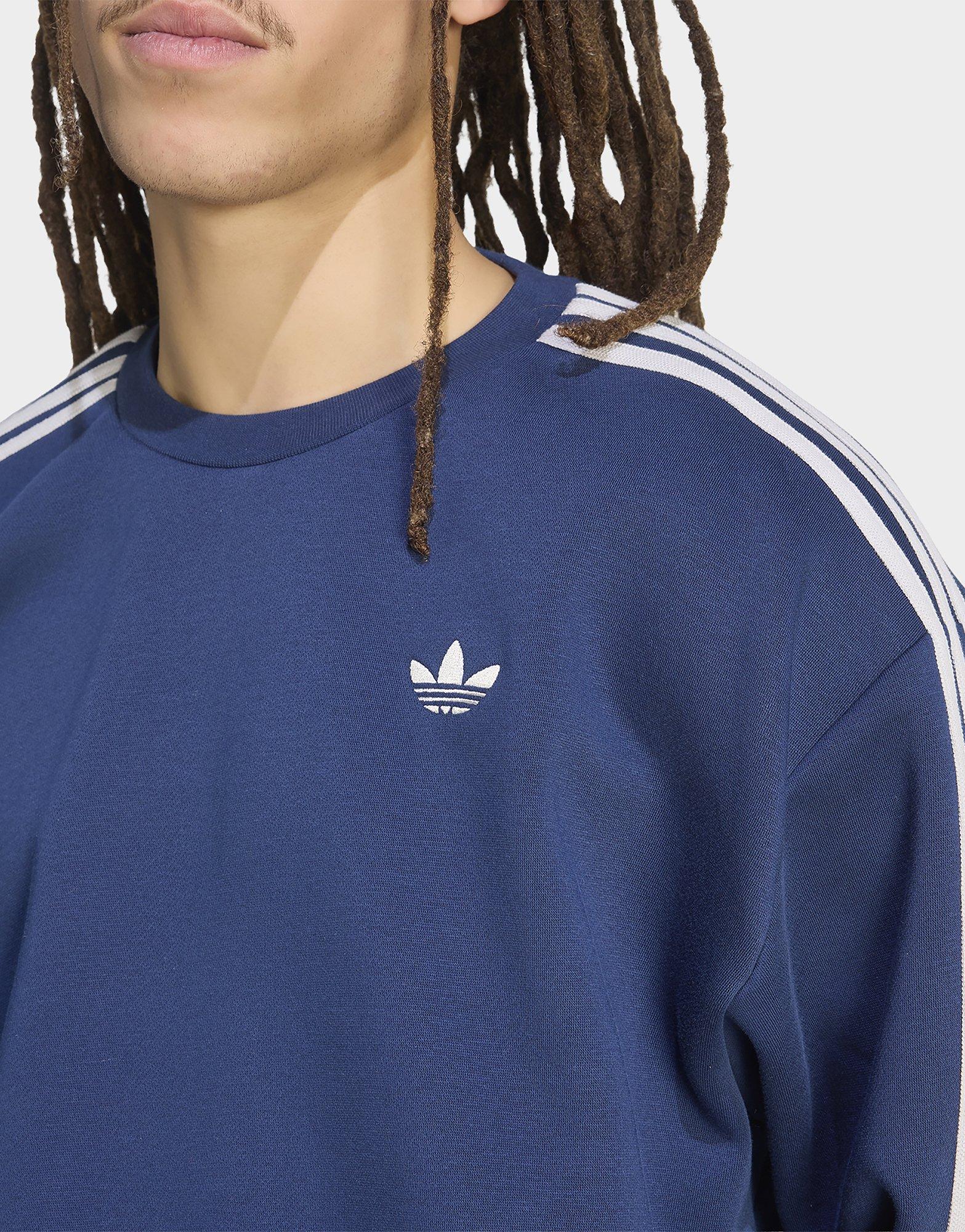 adidas Haut Ras-du-cou Oversize 3-bandes Adicolor
