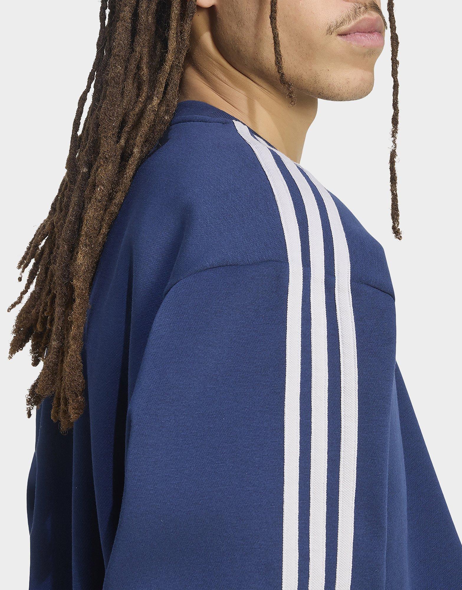 adidas Haut Ras-du-cou Oversize 3-bandes Adicolor