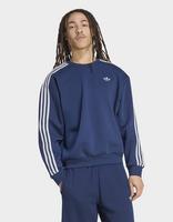 adidas Sudadera De Cuello Redondo Holgada Adicolor 3 Stripes